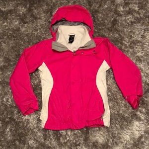 The North Face jacket with removable fleece vest